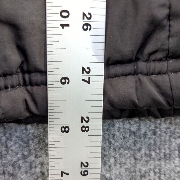 Route 66 Men's Puffer Jacket Black Medium Front Zip Long Sleeve Pocket Quilted - Picture 15 of 16